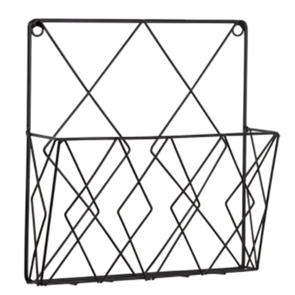 Magazine Holder Rack - ที่ใส่นิตยสารโลหะติดผนัง ที่เก็บนิตยสารแบบเรียบง่าย ความจุขนาดใหญ่ กล่องเก็บของอเนกประสงค์
