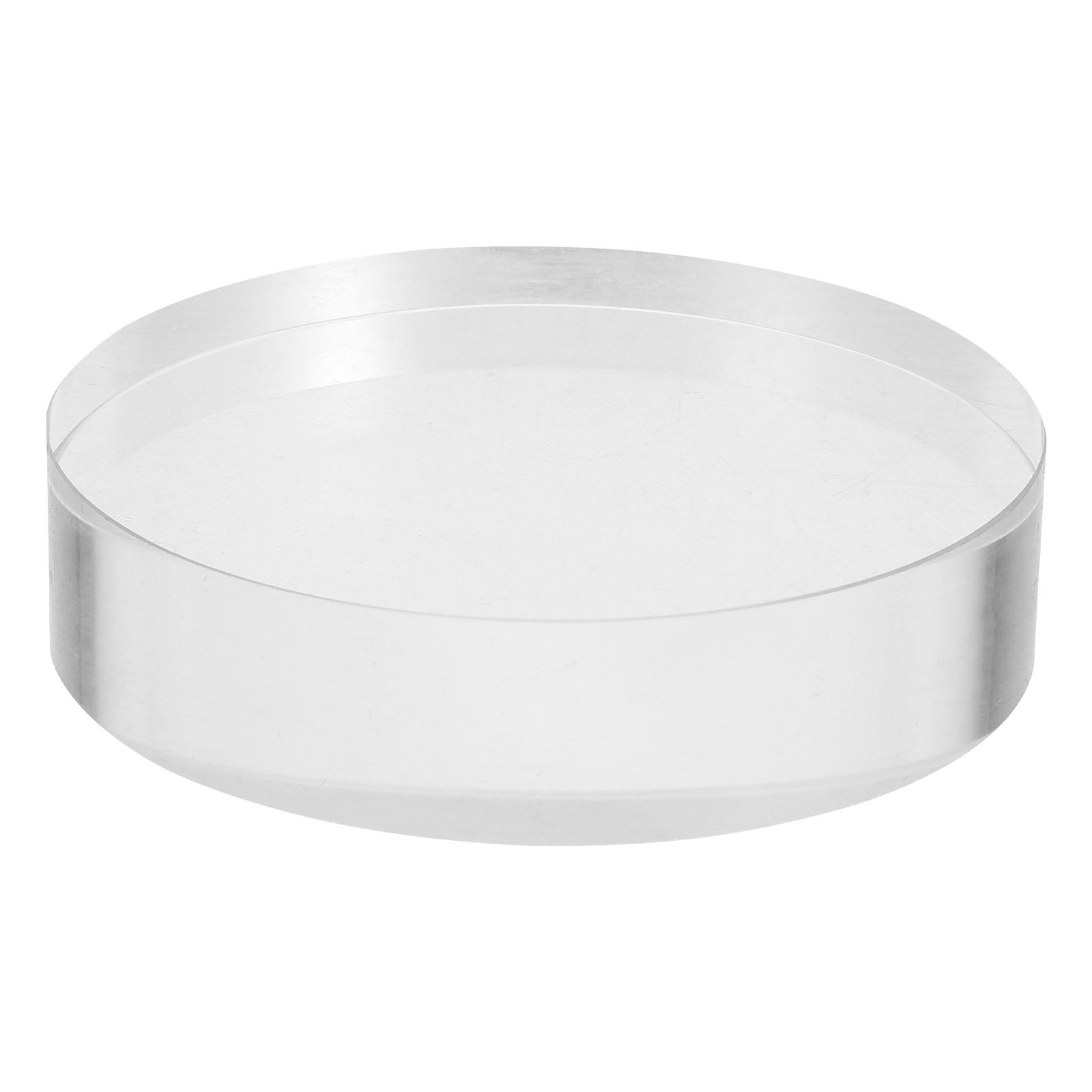 Paper Weight Crystal - ที่ทับกระดาษแก้วคริสตัลทรงกลมใส ขนาด 3.15 นิ้ว แข็งแรงกะทัดรัด อุปกรณ์ตกแต่งโต๊ะทำงาน