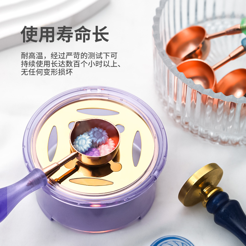 WAX Seal Warmer Kit,Wax Seal F - Wax Seal Stamp Set บทวิจารณ์และราคา