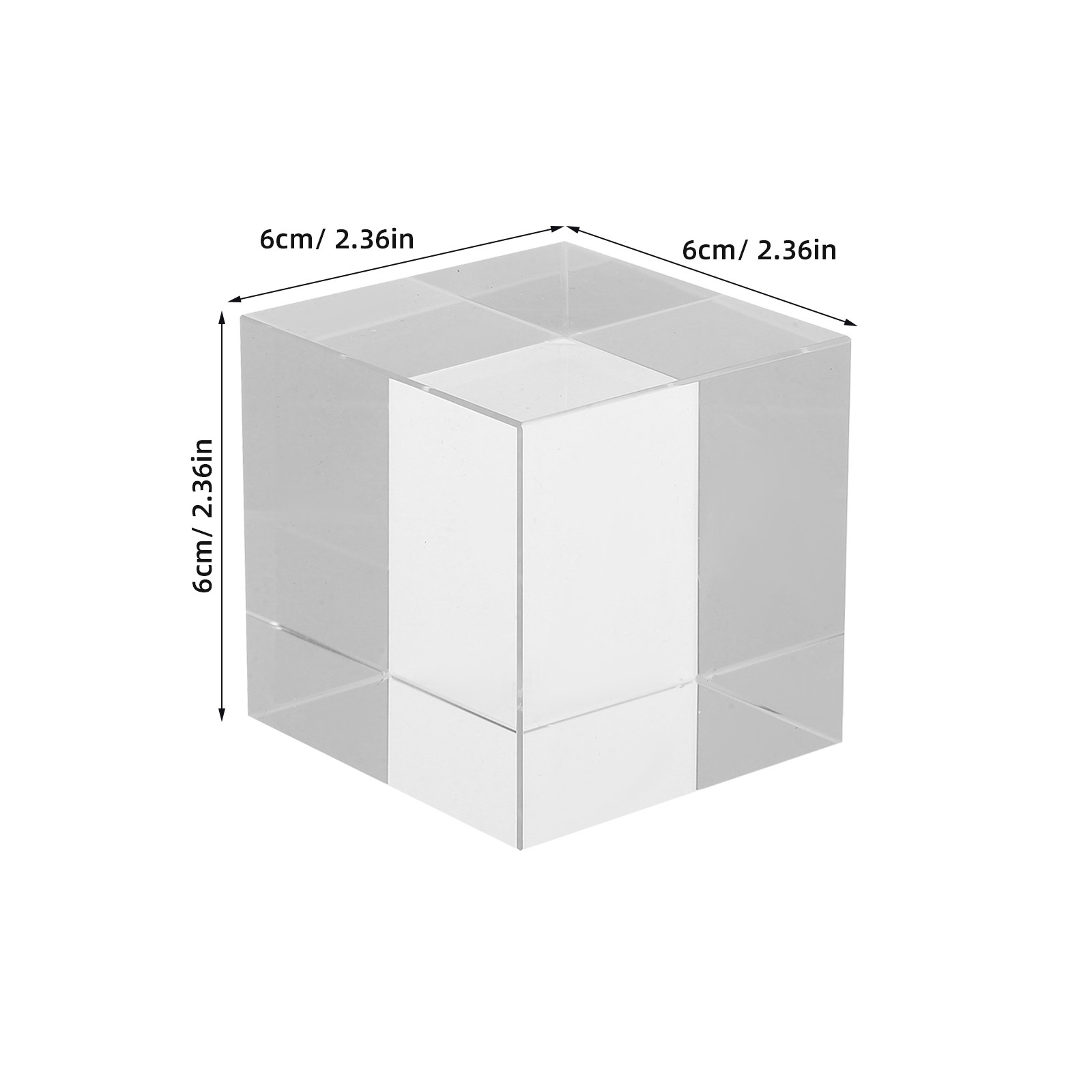 ทับกระดาษคริสตัลทรงสี่เหลี่ยมผ - Paper Weight Crystal บทวิจารณ์และราคา