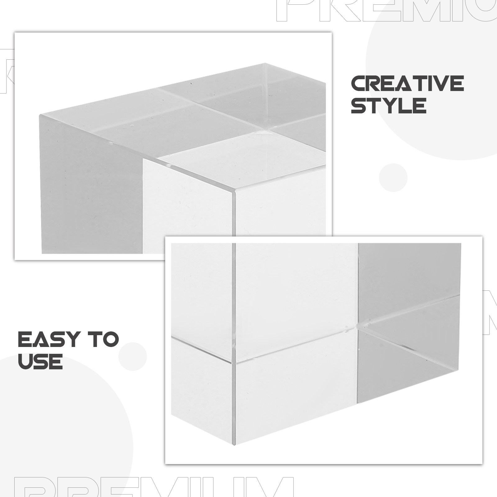 ทับกระดาษคริสตัลทรงสี่เหลี่ยมผ - Paper Weight Crystal บทวิจารณ์และราคา