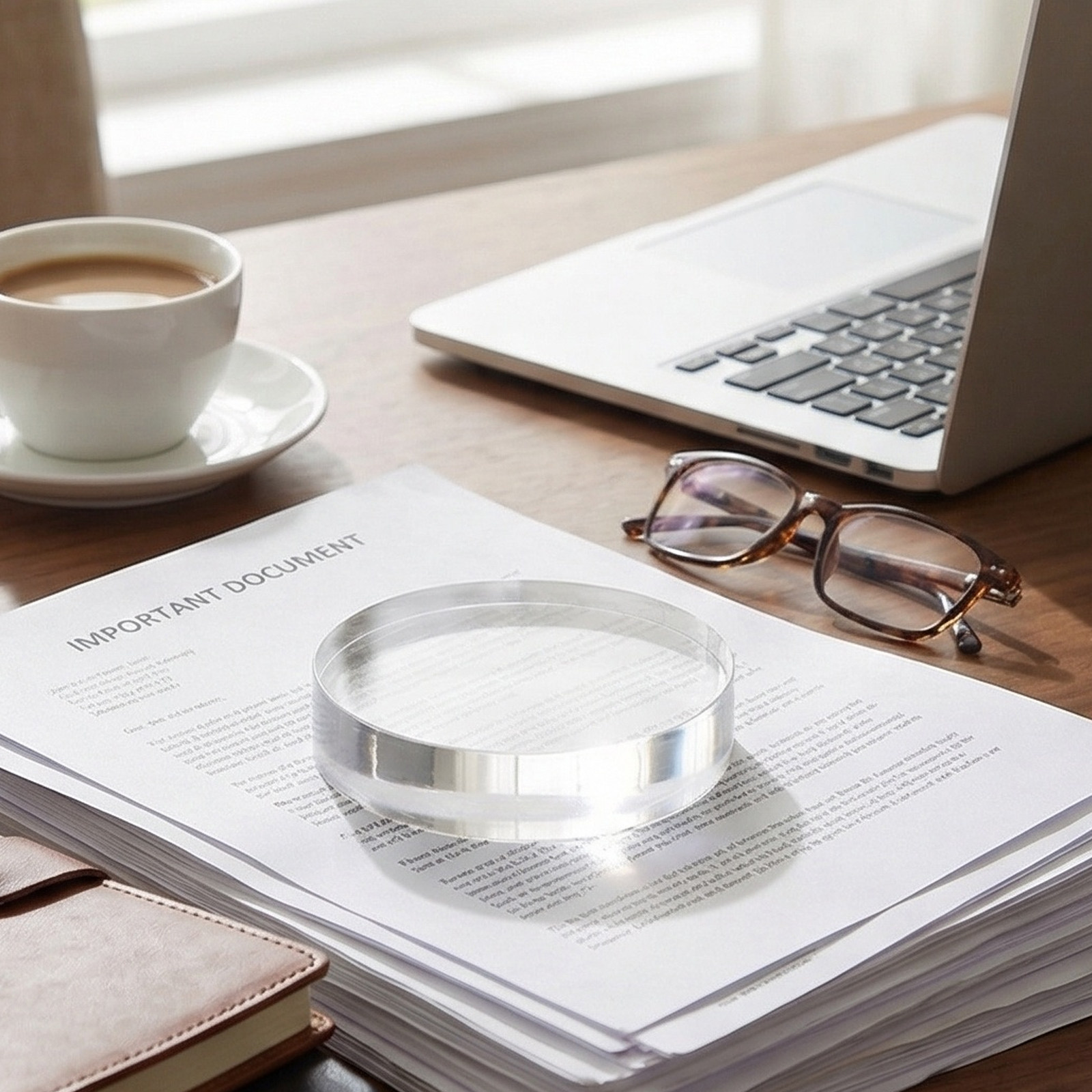ที่ทับกระดาษแก้วคริสตัลทรงกลมใ - Paper Weight Crystal บทวิจารณ์และราคา