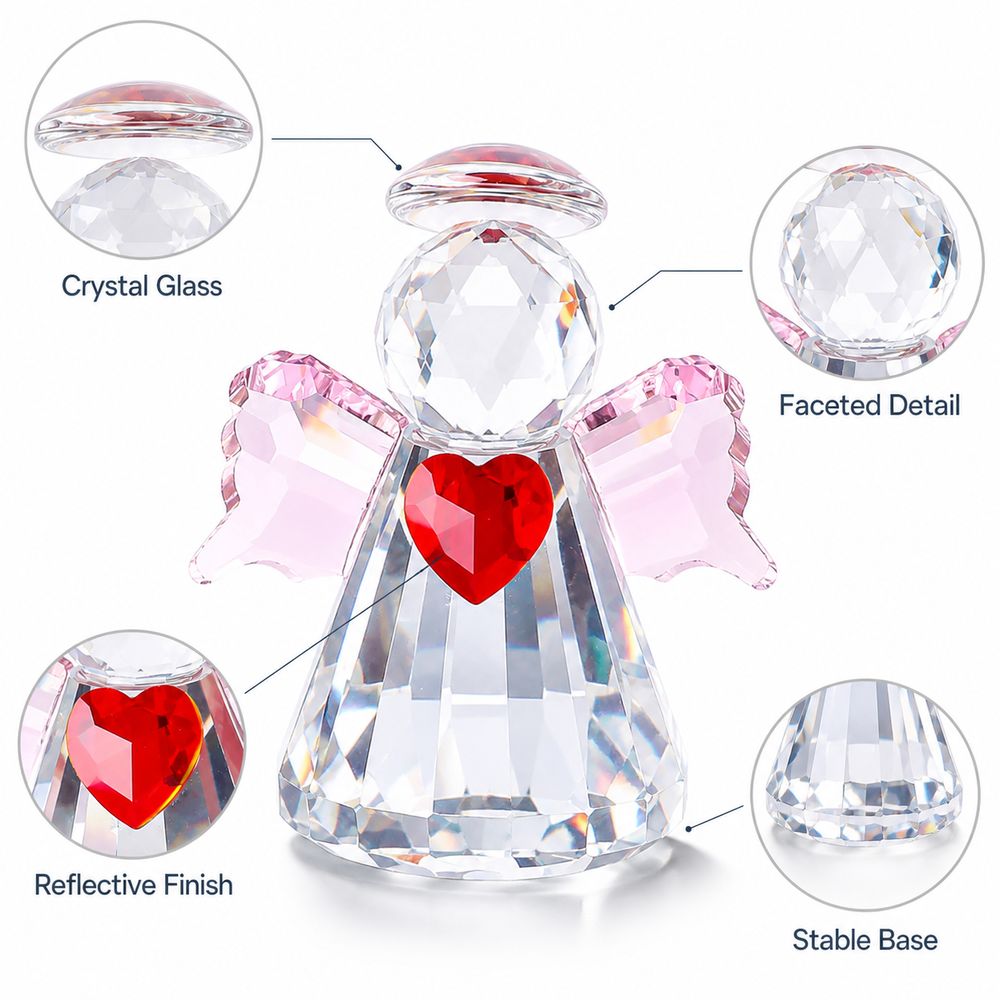 คริสตัลรูปปั้นนางฟ้าแบบใหม่พร้ - Paper Weight Crystal บทวิจารณ์และราคา