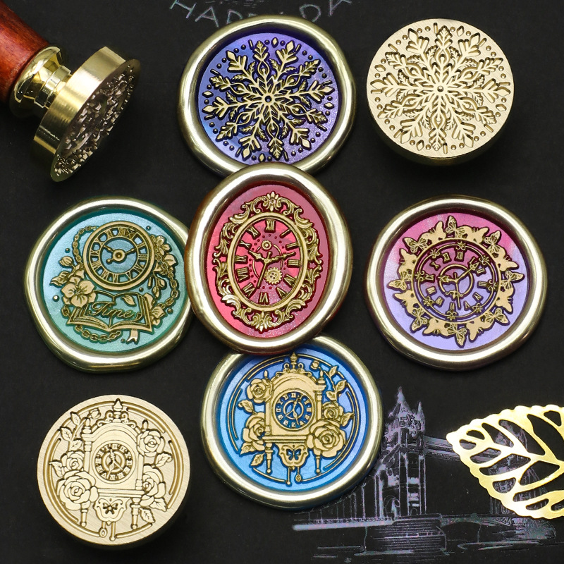นาฬิกา Retro Wax แสตมป์หมีกระต - Wax Seal Stamp Set บทวิจารณ์และราคา